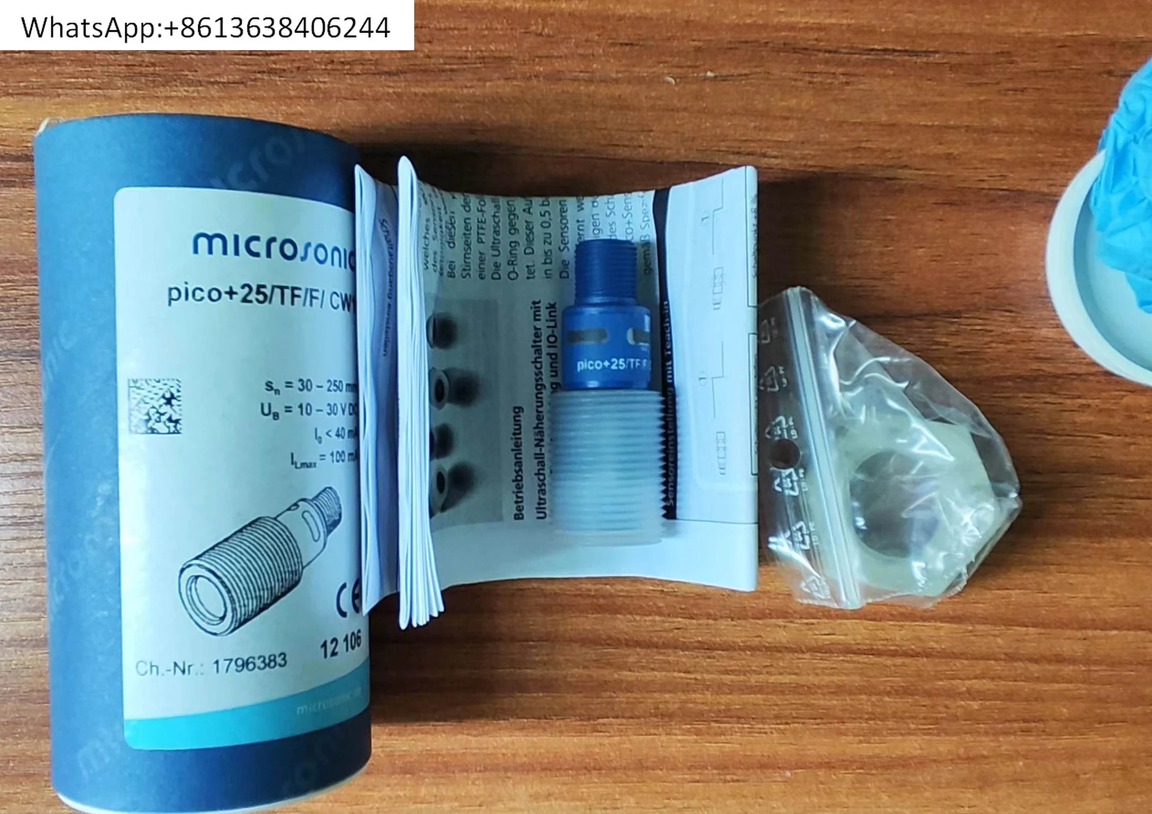 

Новый оригинальный микрозвуковой ультразвуковой датчик PICO + 25/TF/F/CW1 на складе