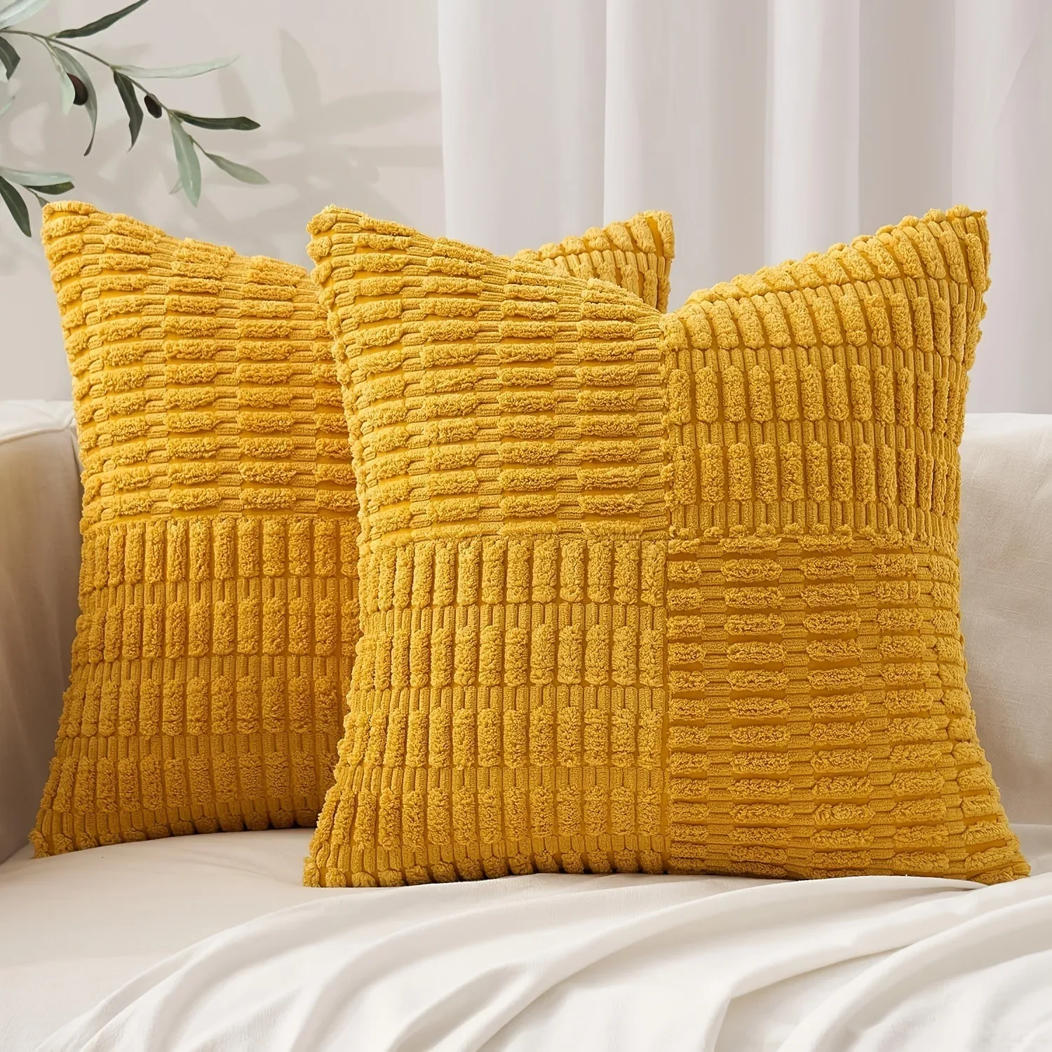 Boho Corduroy Pillow Cover 5