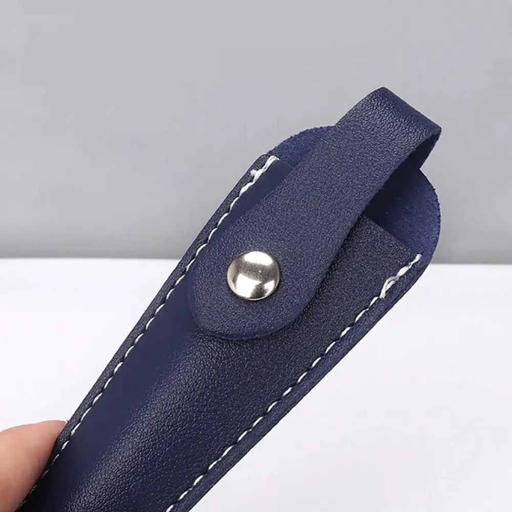 PU Leather Leather Scissor Case Protective Safety Sheath Hairdressing Scissor Holder Universal Hairdressers Tools Bag Salon