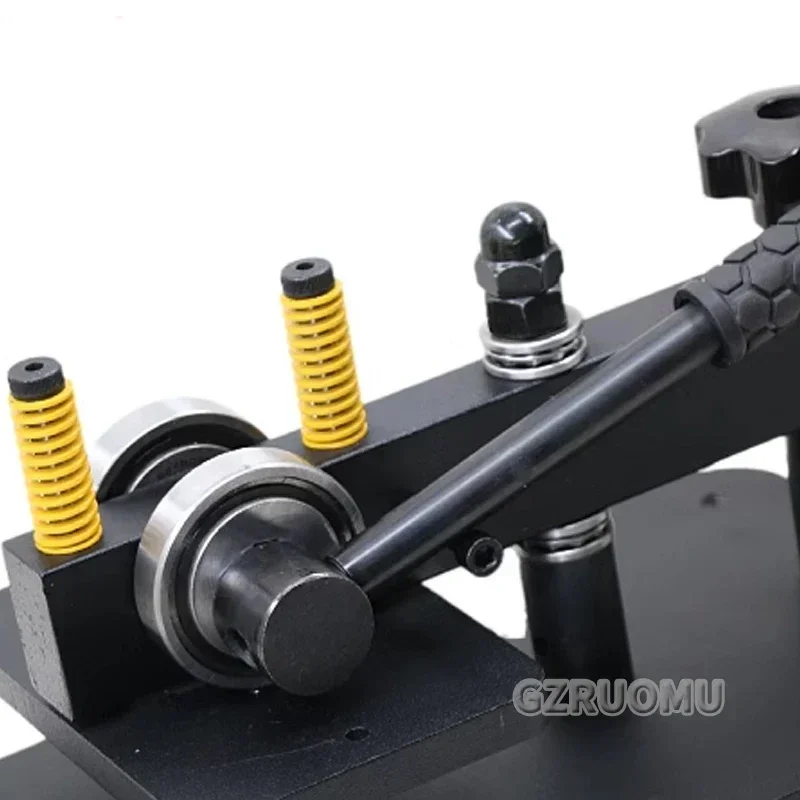 Picture 6: 12x18cm Cantilever Hand Leather Cutting Machine Paper Dies Pattern Hand Press Mold Leather Embossing Machine