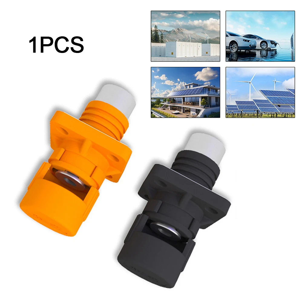 

2pcs 200A Energy Storage Connector Single Core Aviation Plug Socket Terminal Kit Binding Post Terminal Bolt Connection Terminal