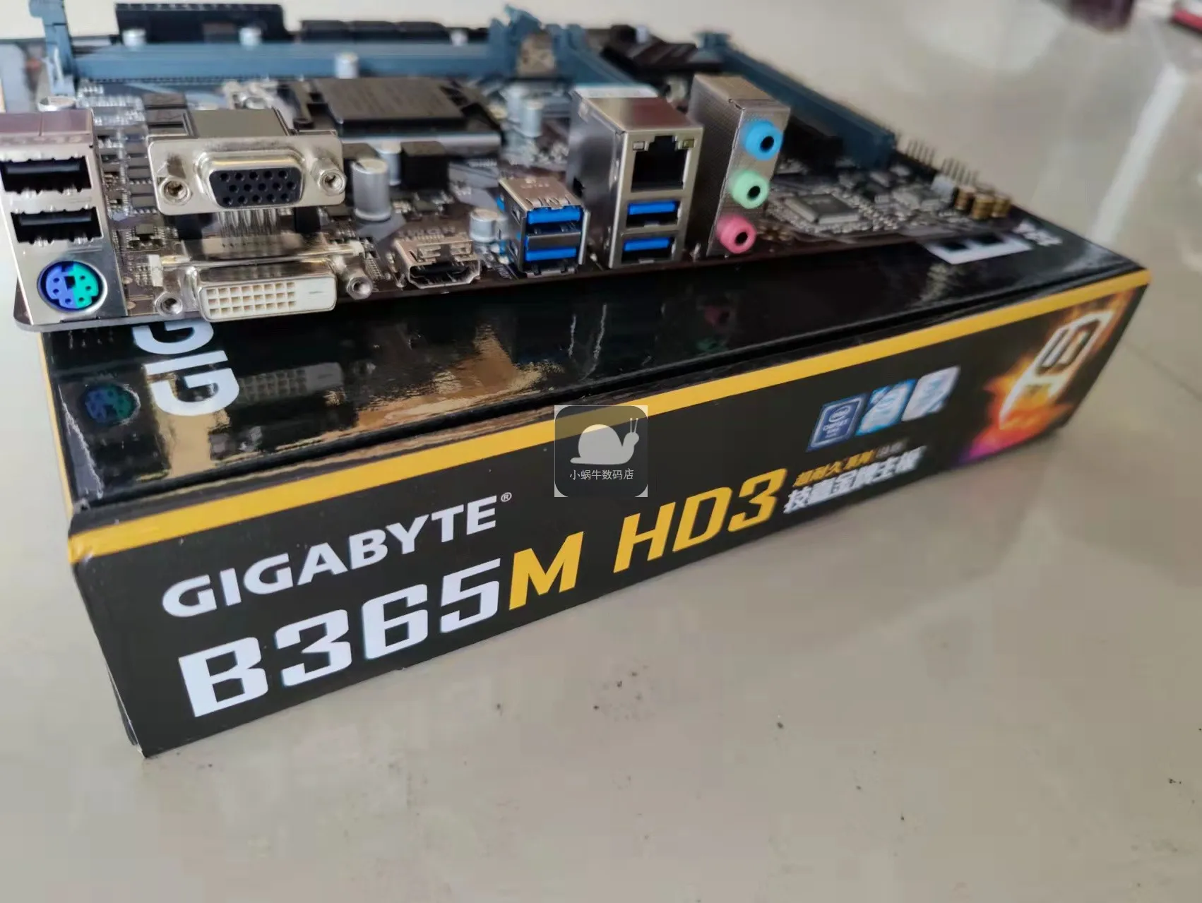 New Boxed For Gigabyte B365M-HD3 Desktop PC DDR4 1151 Pins Support WIN7