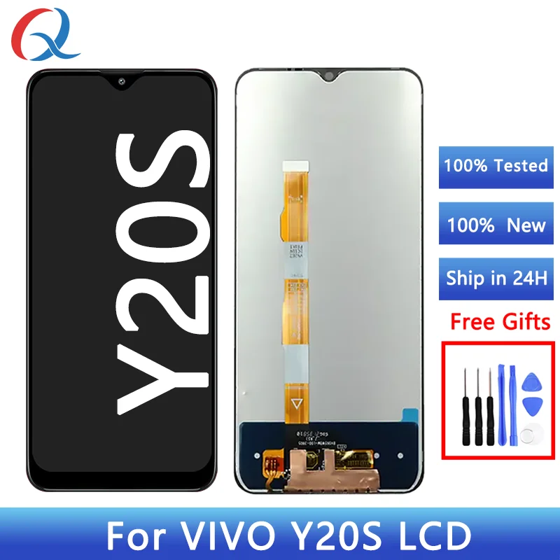 Y20S Pantalla for Vivo Y20 Y20s Y20i Y20G Y12S y11s y15s y20a screen Replacement mobile phone lcd for Vivo Y20 Lcd display
