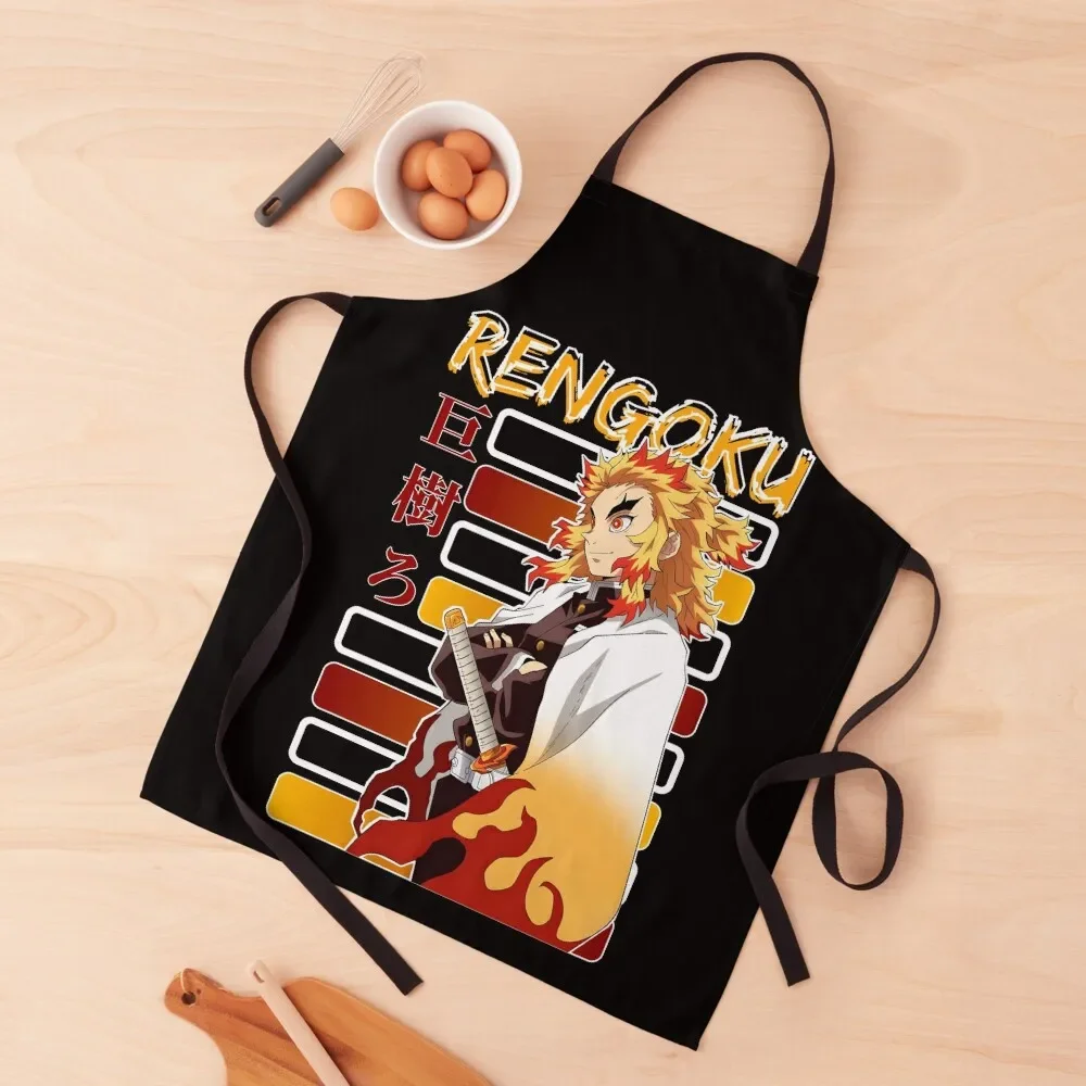 

fire pillar Apron Women's Home Clothes Kitchen Tools Chef Uniform Apron