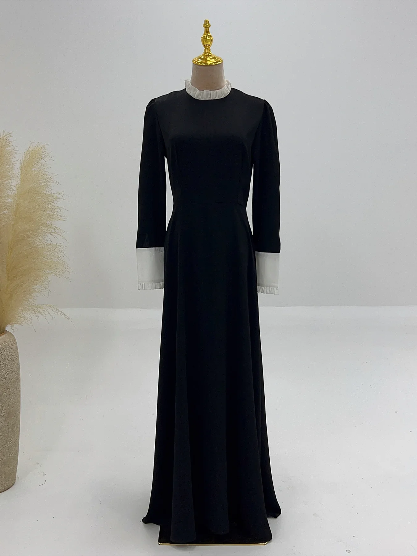Eid Robe douce musulmane pour femmes à lacets robes Largo Abaya Maroc robes de soirée Ramadan caftan dubaï arabe longue Robe 2025