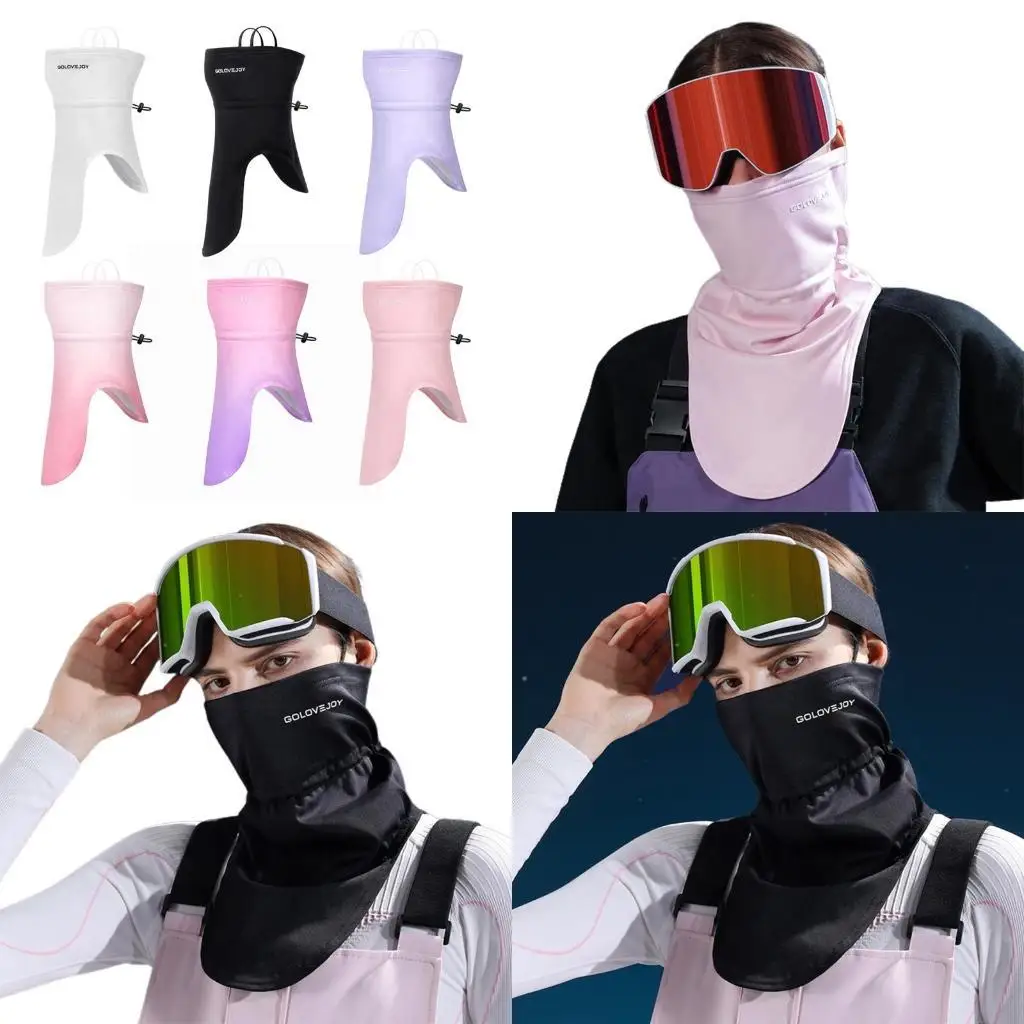 R6FE Soft Neck Gaiters Warmer Face Cover for Cold Weather Winter Outdoor Sports