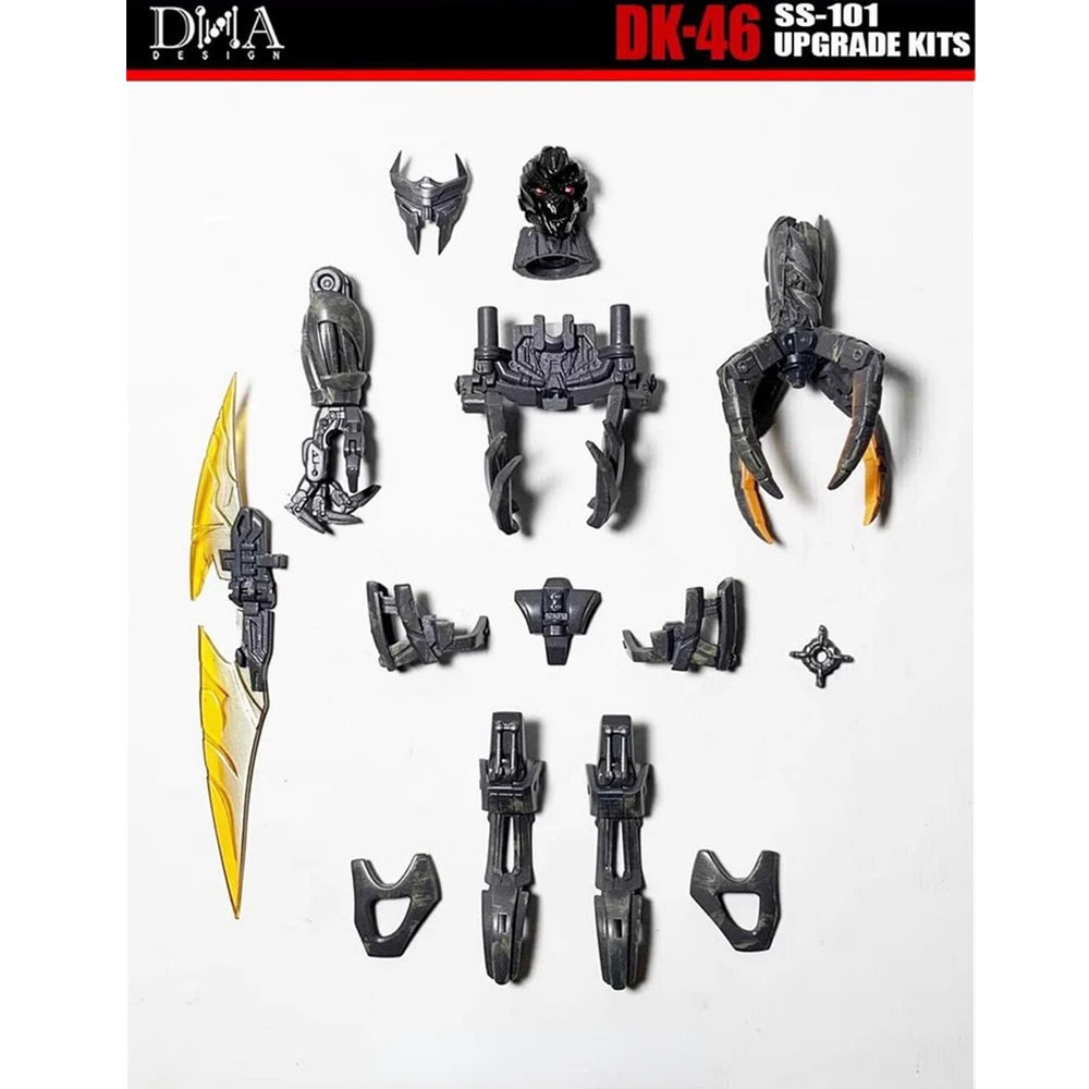 

[In Stock] DNA Design DK-46 DK46 Upgrade Kits For SS101 SS-101 Scourge Nemesis Prime Figure Accessories