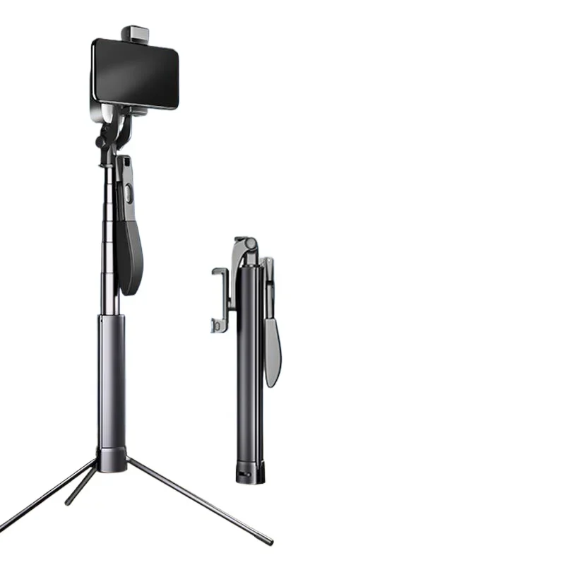 

A21S mobile phone selfie stick, metal, luxury telescopic Bluetooth, handheld photo tripod.