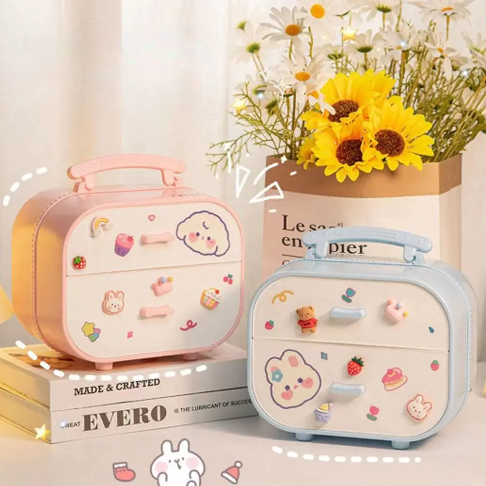 

Drawer Jewelry Storage Box Multifunctional Storage Cabinet Stationery Storage Cabinet Large Organizer Makeup Storage Rack