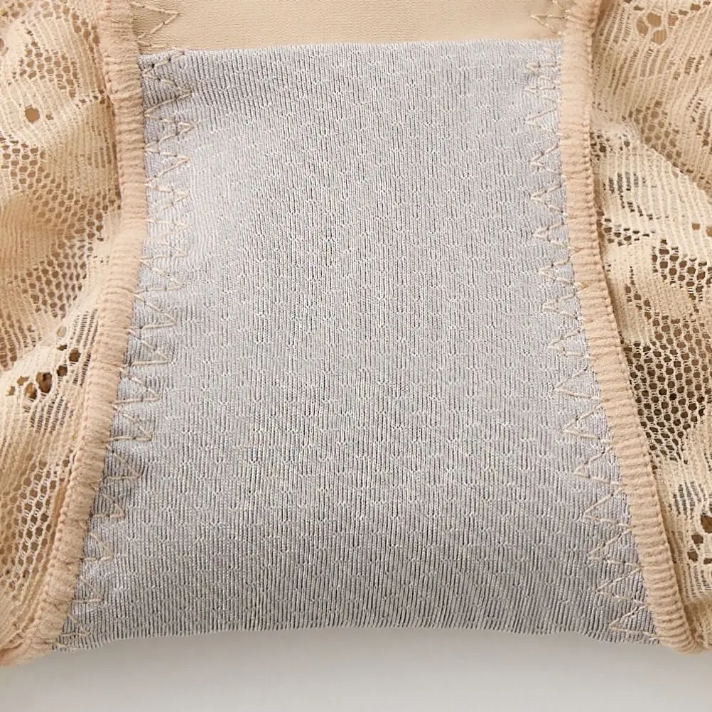 Maglia di pizzo Dimagrante Shapewear Vita alta Senza cuciture Controllo della pancia Biancheria intima Pancia Contrazione Shaper Slip per il sollevamento del sedere Donna