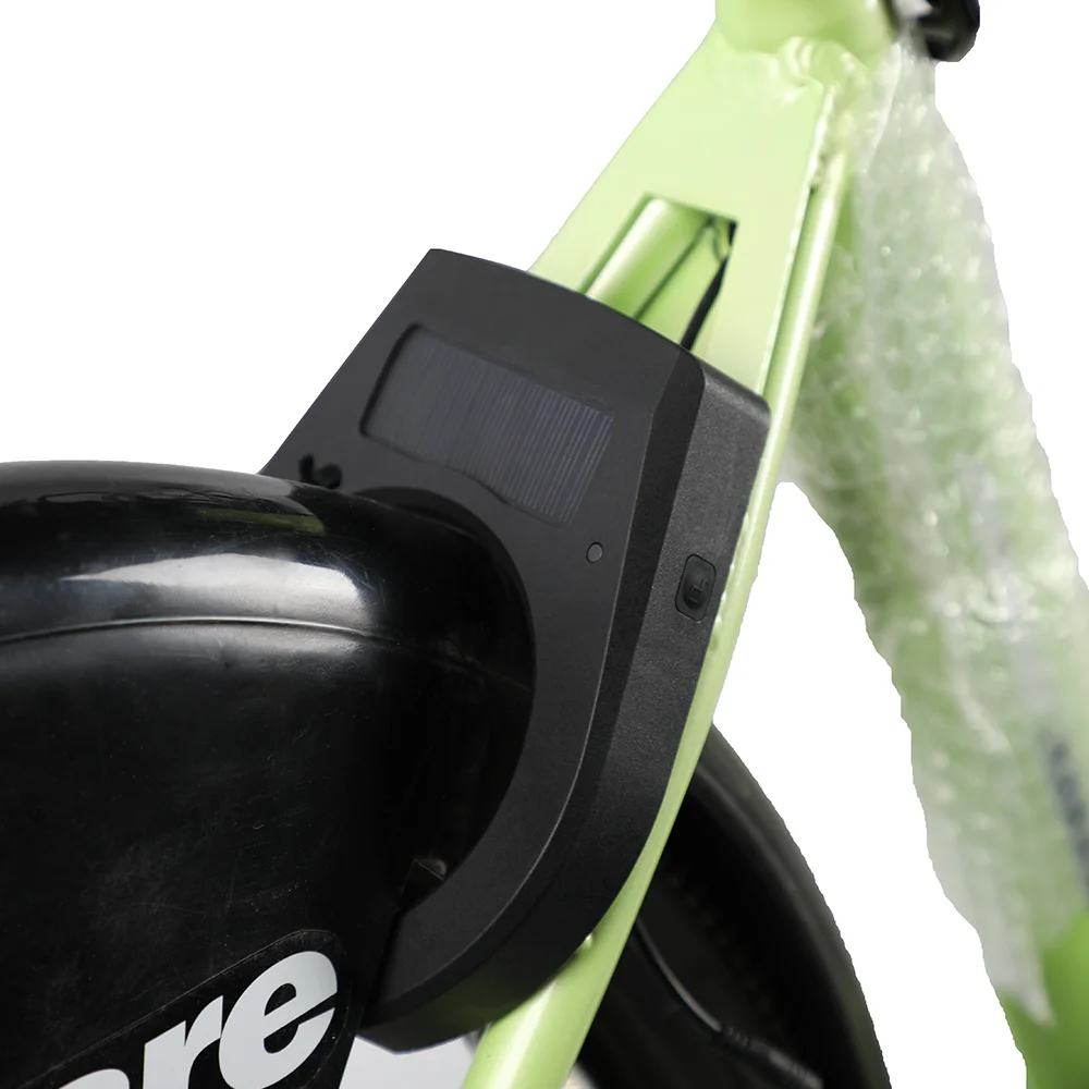 Omni-alarma de Panel Solar, carga Usb, para compartir bicicletas, Control por aplicación móvil, Bluetooth, desbloqueo, candado inalámbrico para bicicleta