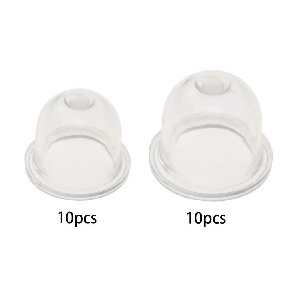 Mower Oil Cups Plastic Bulb Set Lightweight Garden Tool Parts Easy Install for Hedge Trimmer and Blower
