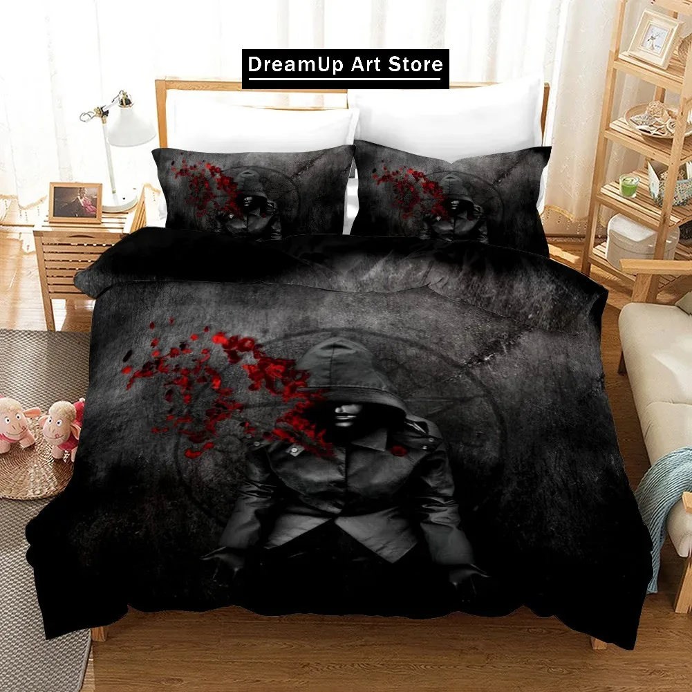 Popular TV Show Supernatural Bedding Set Comforter 3D Print Luxury Duvet Cover Set Home Textile Decor Queen King Single Size