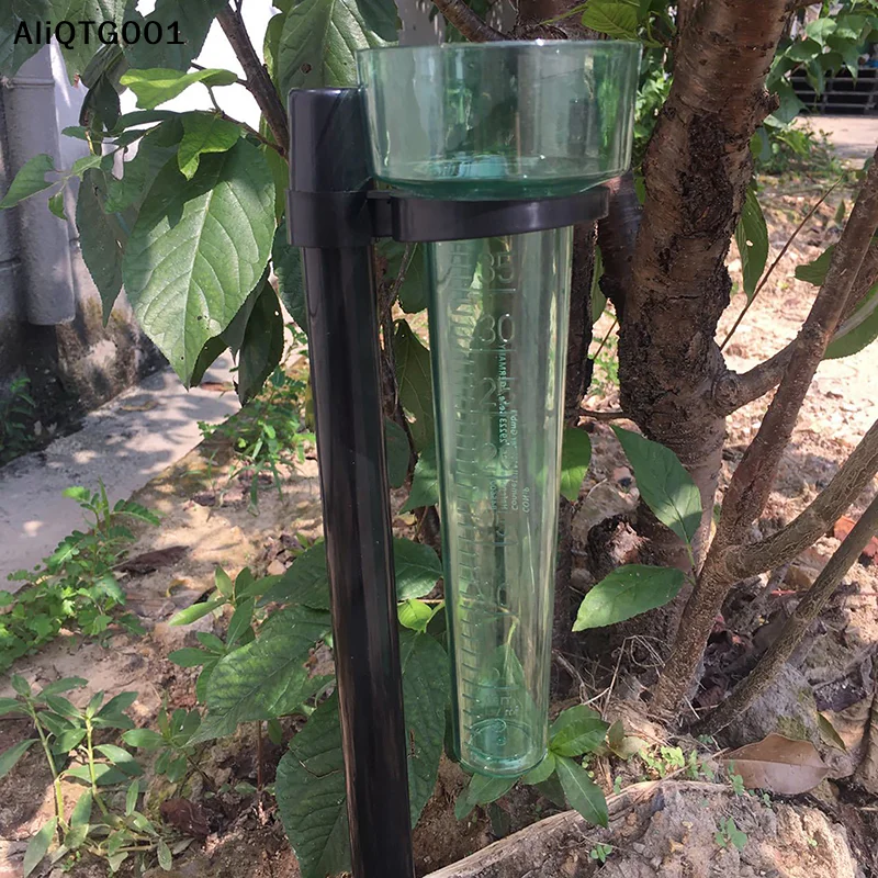 Portable Polystyrene Rain Gauge for Garden Outdoor Water Measurement Tool - Easy-to-Use Rain Collection Meter
