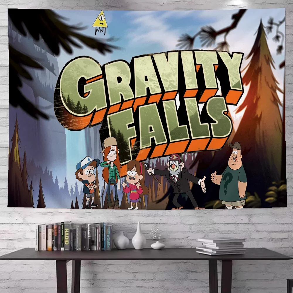 

Мультфильм G-Gravity F-Falls DIY настенный гобелен для гостиной домашний декор в общежитии Настенный художественный декор
