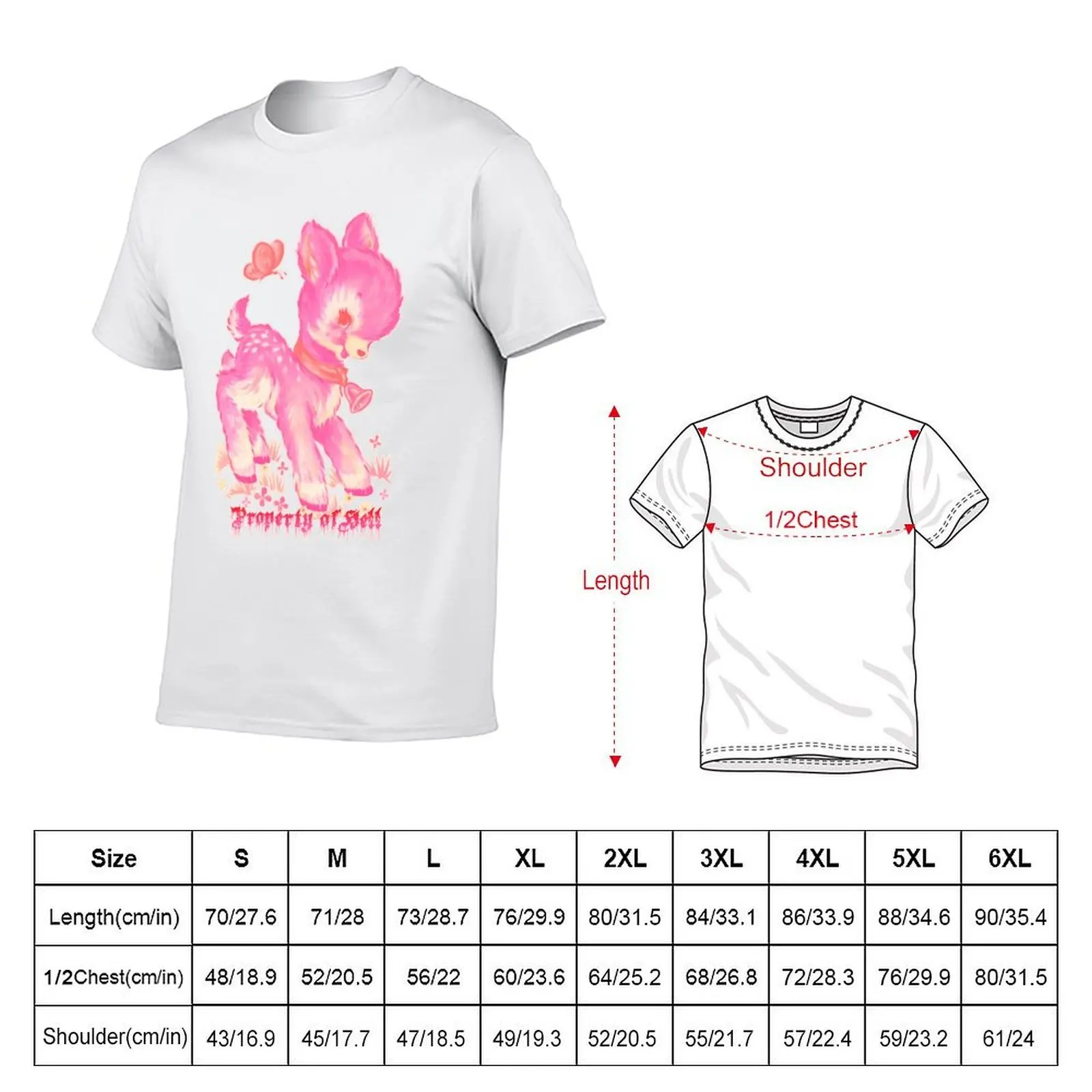 Property of Hell T-Shirt man t shirt graphic man t shirts for men black cotton t-shirt plain for man package T-shirt
