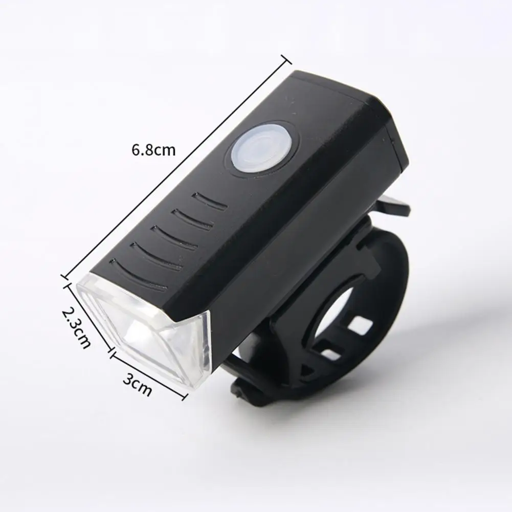 LED Bicycle Front Light Super Bright Safety Warning Light USB Waterproof Mountain Bike Headlight MTB Bike Flashlight Bike Lights