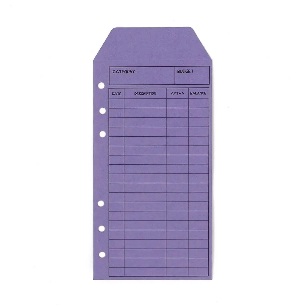 

Money Saving Budget Envelopes Kawaii Loose leaf Cardstock Cash Envelope Planner Accessories Budget Organizer