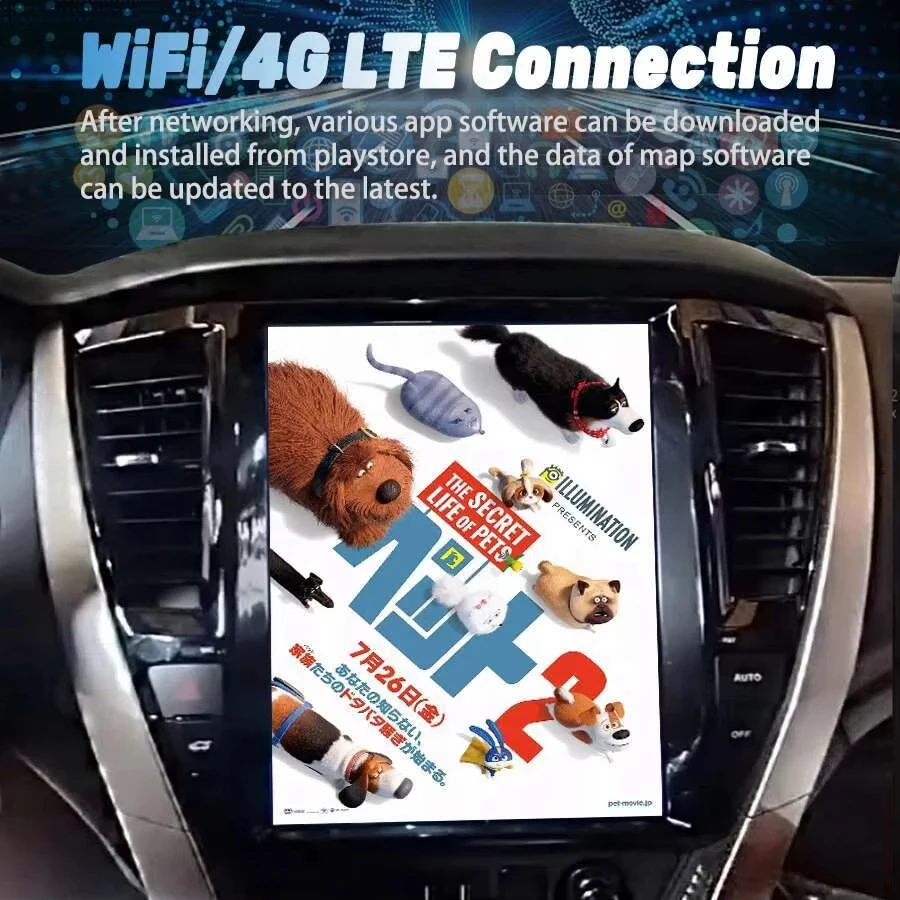 S For Mitsubishi Pajero Sport Montero 2016-2025 Multimedia Video Player 4G WIFI Carplay Auto GPS Navigation Android 15 Head Unit