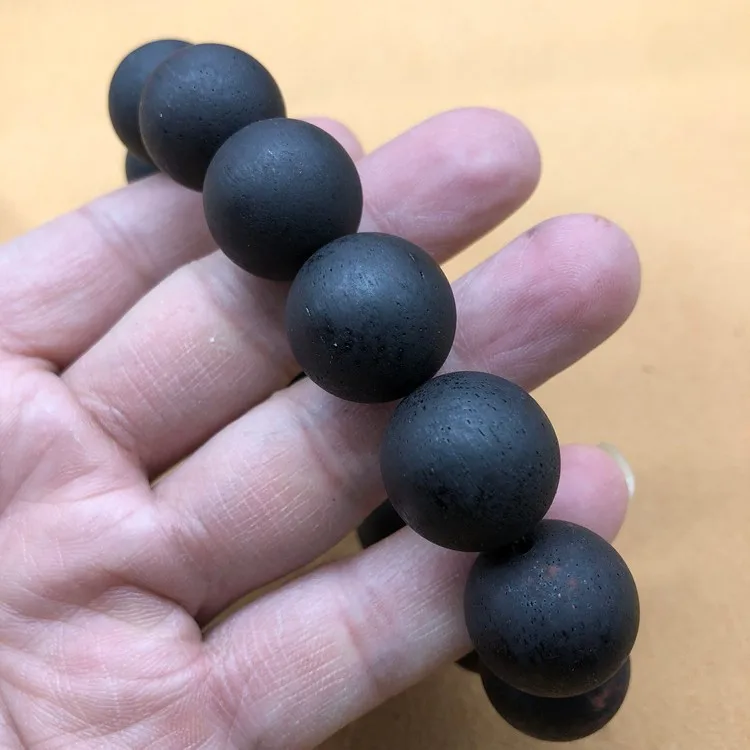 Myanmar Lobular Bracelet Submerged Soft Oil Sugar Knot Flax Silk Coconut Milk Fragrance 108 Buddha Beads Batch