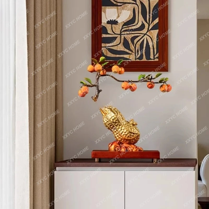 X-S copper handicrafts, new Chinese-style home furnishing, chest cabinet, wall cabinet decoration HG
