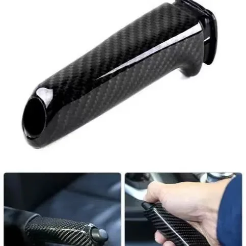 

Suitable for F30 E90 car models with genuine carbon fiber handbrake sleeve replacement
