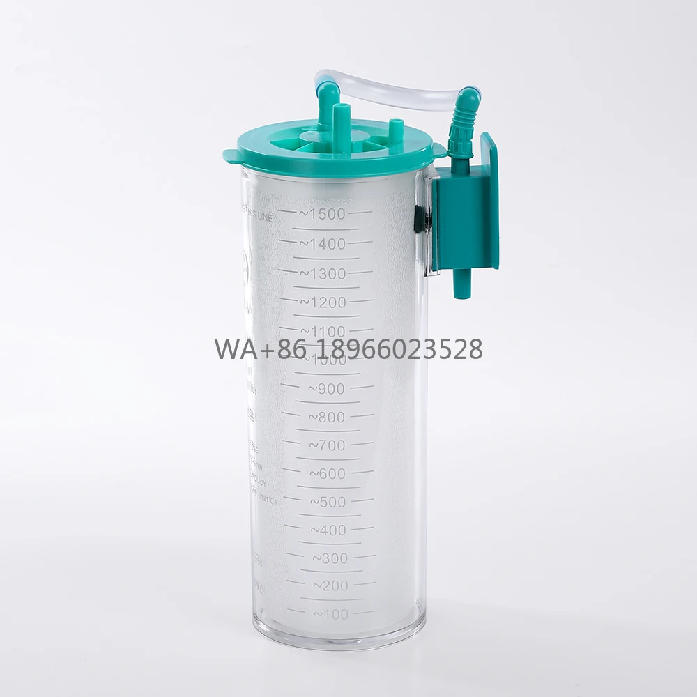 sac-de-collecte-de-liquides-a-aspiration-1500-ml-classe-i-usage-medical-jetable-vert