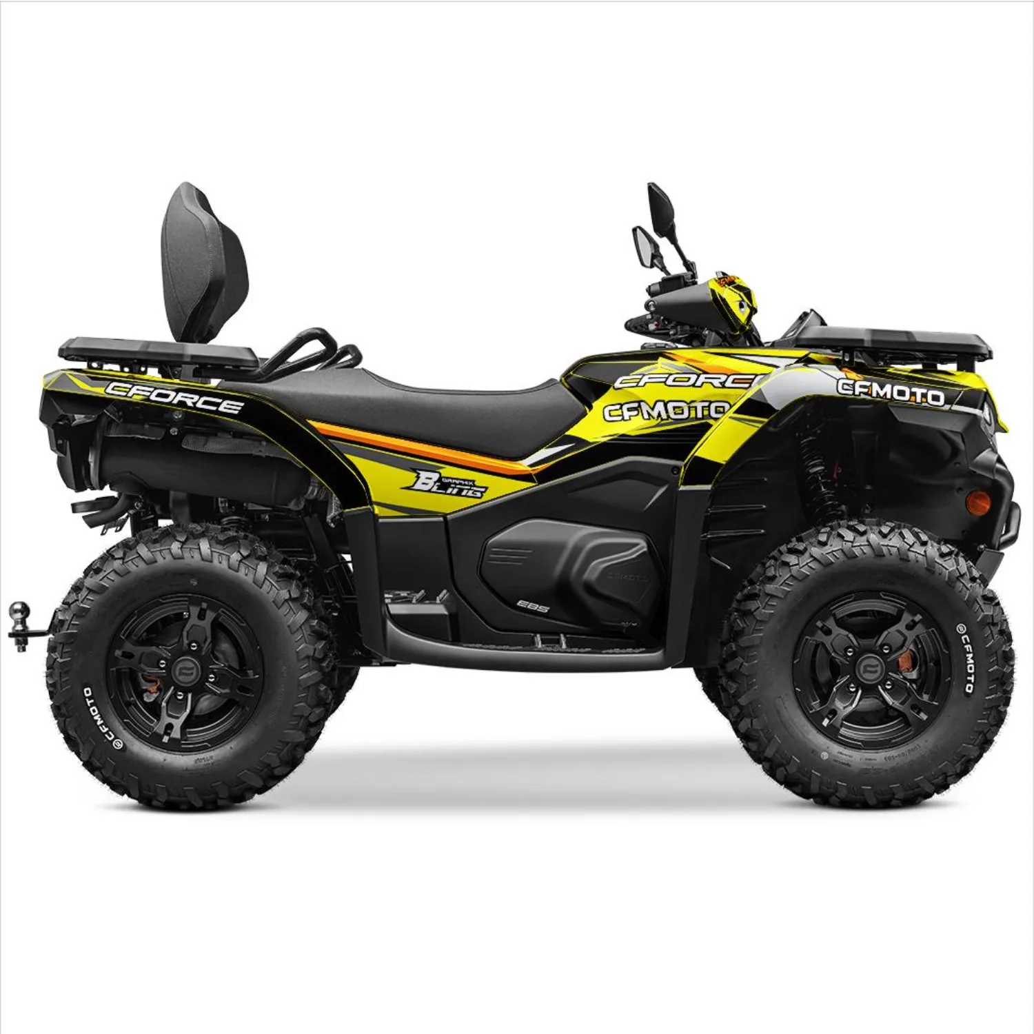 Body Fairing Sticker Decals Protective Quads / Atv 4x4 Full Graphic Kit For CFMOTO CFORCE 400+450+500+520 2022-2026 Design-31