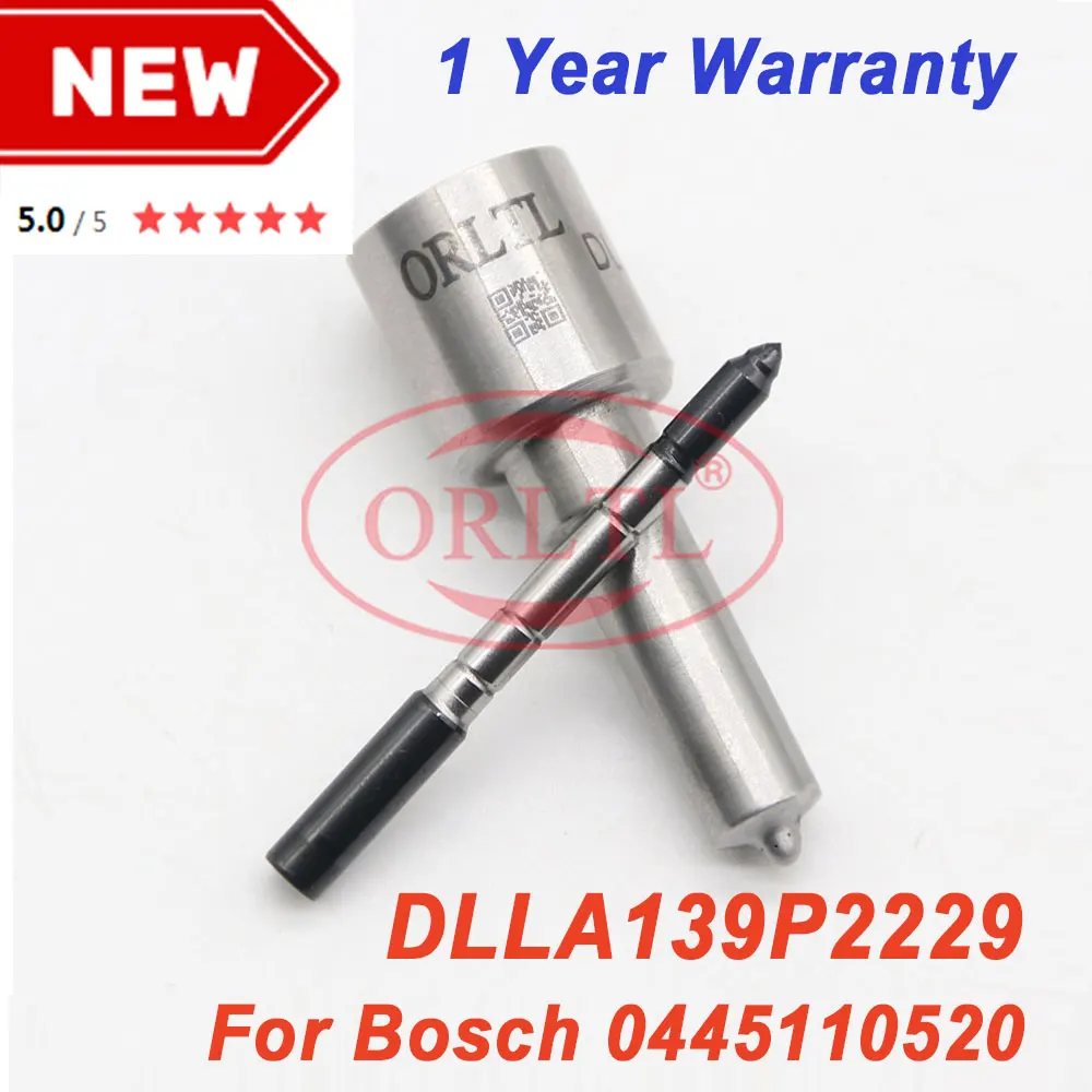 

DLLA139P2229 For Iveco 0445110520 0 445 110 520 Common Rail Injector Nozzle 0433172229 Repair Kits DLLA 139P 2229