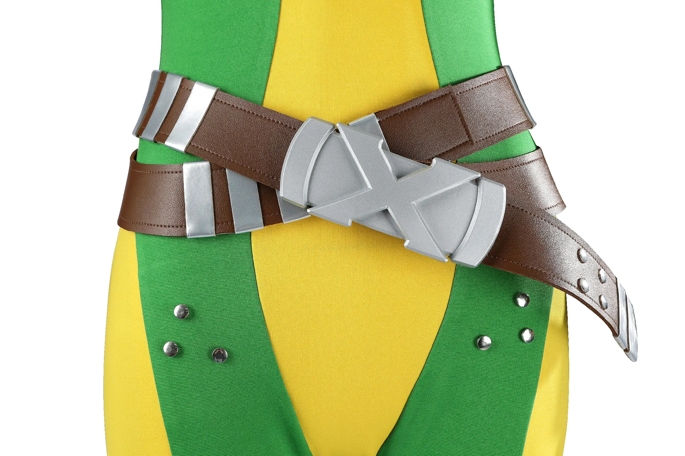 

Rogue Cosplay Costume Coat Rivals Jacket Woman Jumpsuit Party Clothing