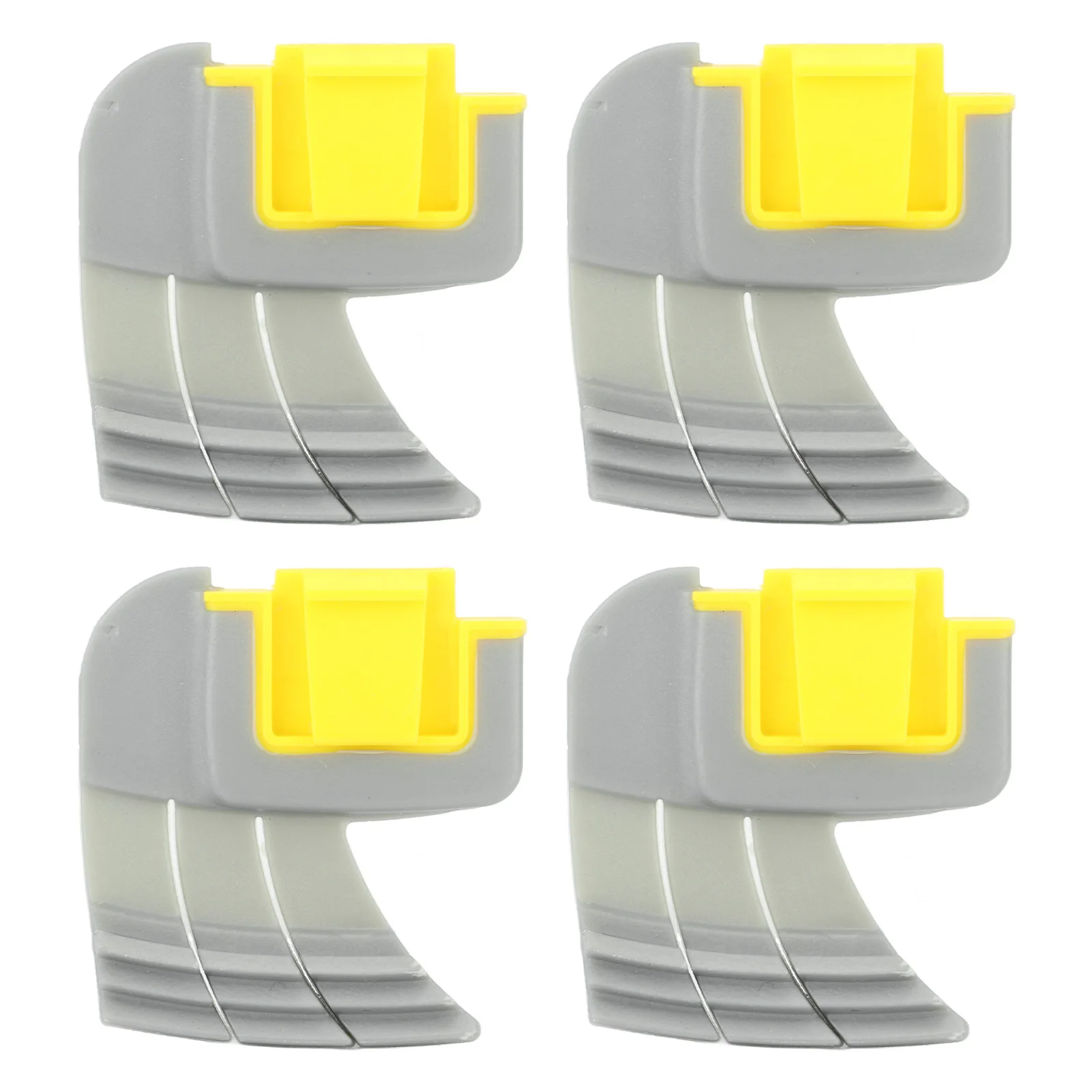 4 Stuks Cyclonische Schrobborstels Plastic Rubber Cyclonische Borstel Vervangende Onderdelen Voor Dierenriem Mx8 Mx6 Reiniger R0714400