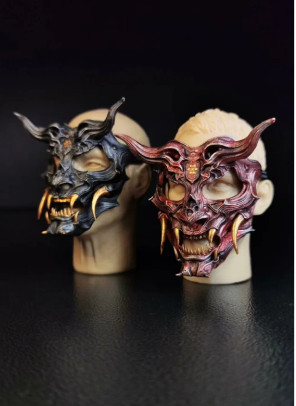 نموذج قناع الجندي بمقياس 1/6 مقاس 12 بوصة