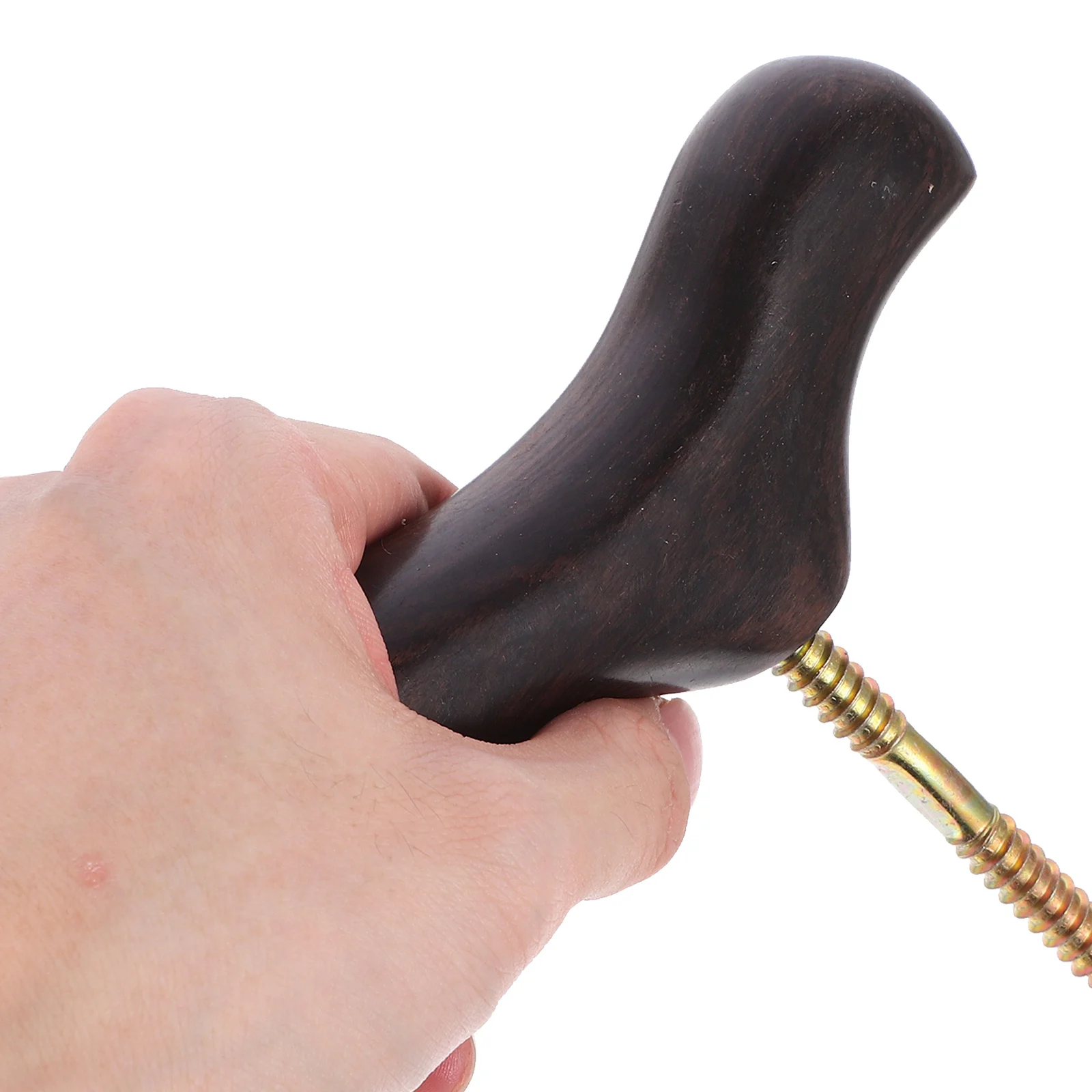 

Wood Trekking Pole Replacement Hiking Outdoor Walking Cane Anti-Slip Wrist Support Durable For Skiing Climbing Hiking