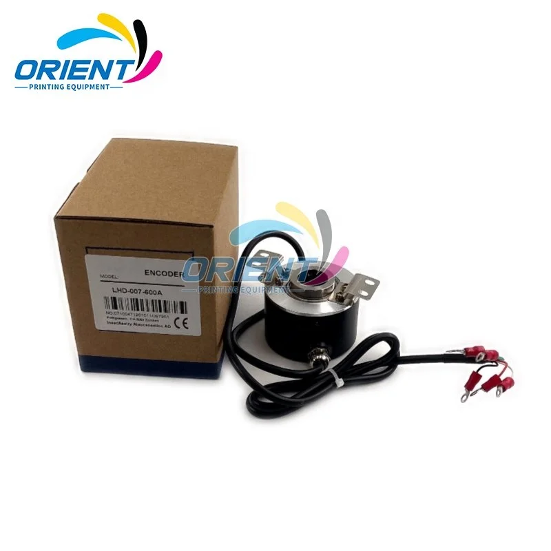 Encoder rotativo DC12V 600 P/R 5GN-4300-00I LHD-007-600A di qualità eccellente per macchina da stampa di pezzi di ricambio Komori