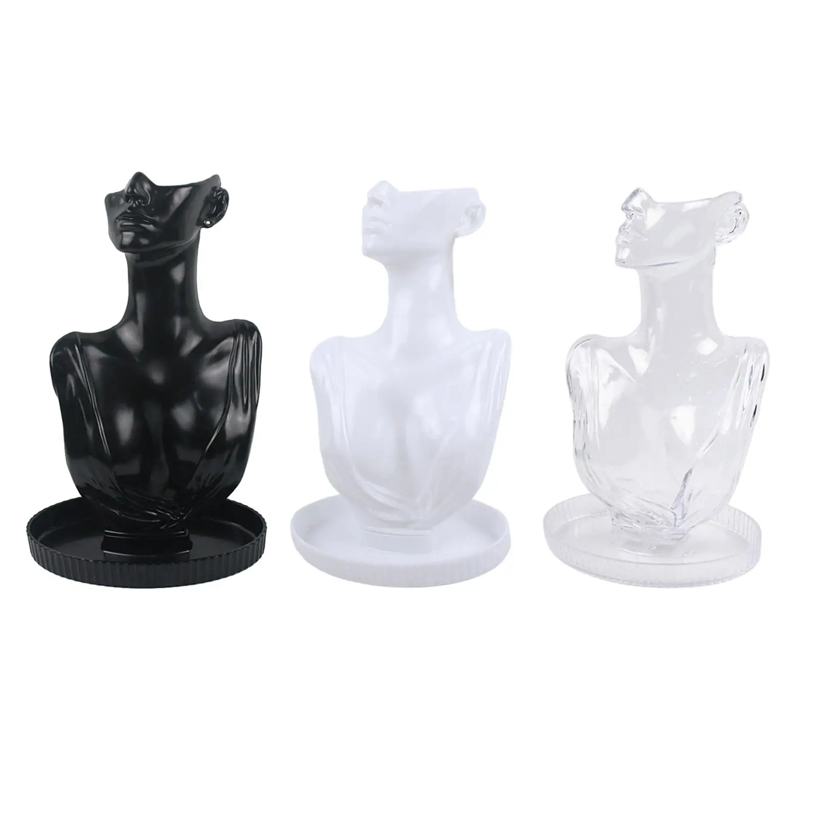 Pendant Necklace Display Model Decorate Storage Rack Necklace Display Necklace Chain Jewelry Bust for Girls Presentation Shop