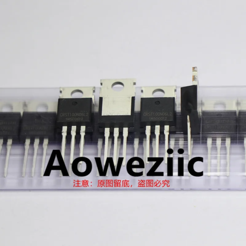 Aoweziic  2023+  100% New  Original  CRST100N06L2  TO-220 N-Channel  MOS FET  60V 80A