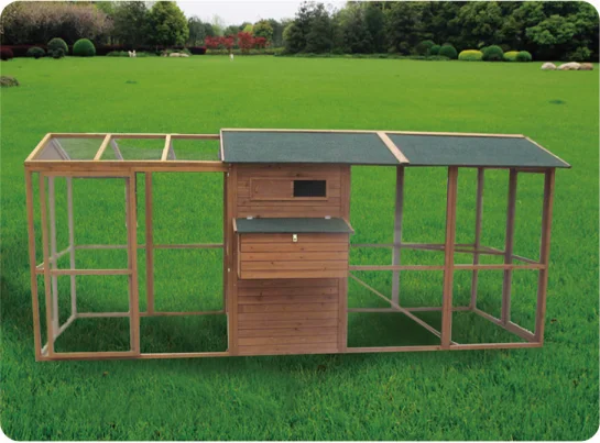 Chickens Nesting Box Run Large Wood Chicken Coop Backyard Hen House 10-12 Pet House Solid Sustainable Chinese Fir or Spruce Wood