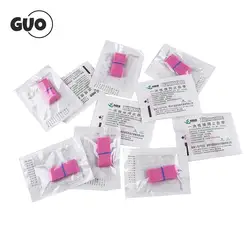 10pcs/set Disposable Tourniquet Pink Elastic Belt First Aid Kit Product Medical Rubber Disposable Tourniquet