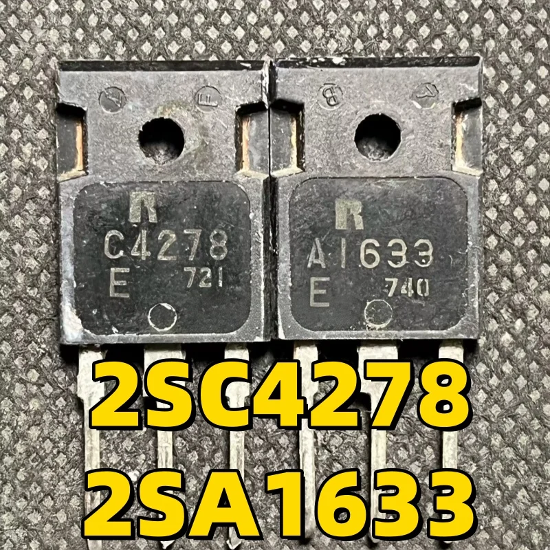 10 Pairs Brand Original Disassembly A1633 C4278 2SA1633 2SC4278