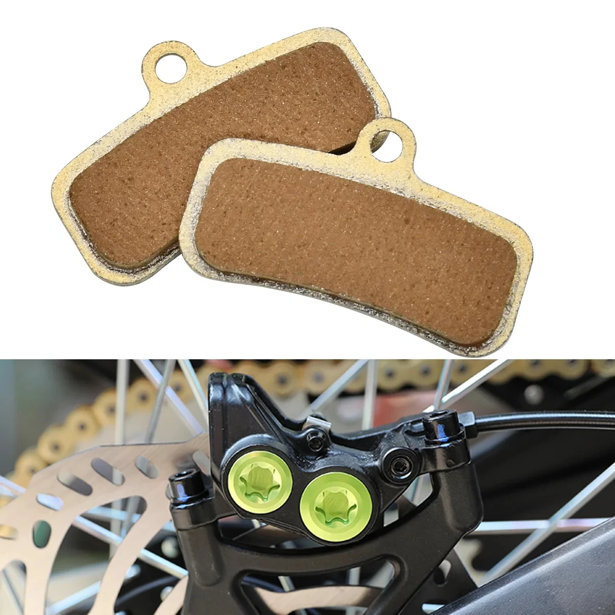 For Surron Sur Ron Sur-Ron Light Bee S X Electric Dirt Bike Universal Parts Electric Motocross Front and Rear Silent Brake Pads