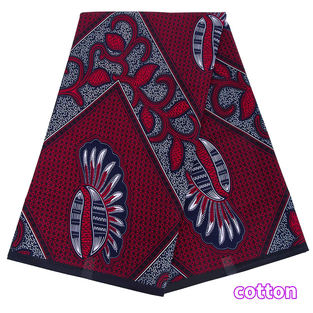 Ankara Fabric African Real Wax Print Cotton 100% New Design 2023 Tissus Wax Africain Patchwork Fabric for Dress A-29