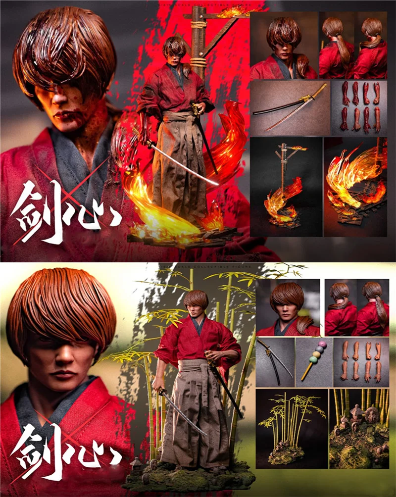 VTSTOYS VM-043 1/6 Male Tough Guy Sato Jian Model Toy Full Set 12'' Action Figure Soldier In Stock For Fans Collection