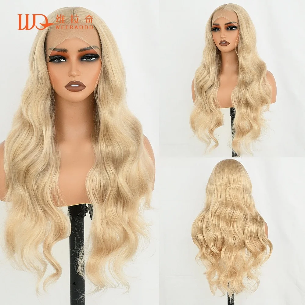 28-inch-body-wave-mixed-blonde-lace-front-wig-13x4-lace-frontal-glueless-heat-resistant-synthetic-honey-blonde-highlights-wig
