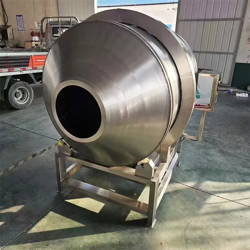 Automatic Meat Vacuum Flavoring Machine For Pork Beef Chicken Thighs Wings Orleans Style Marinade