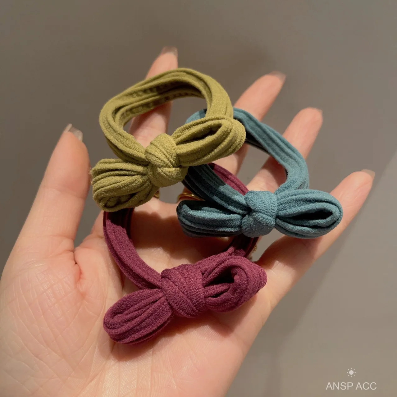 Elastic Velvet Towel Sport Hair Accessories Hair Loop Women Soft Bathroom Cashmere Wash Face Stretchable Hair Rope Rubber Bands