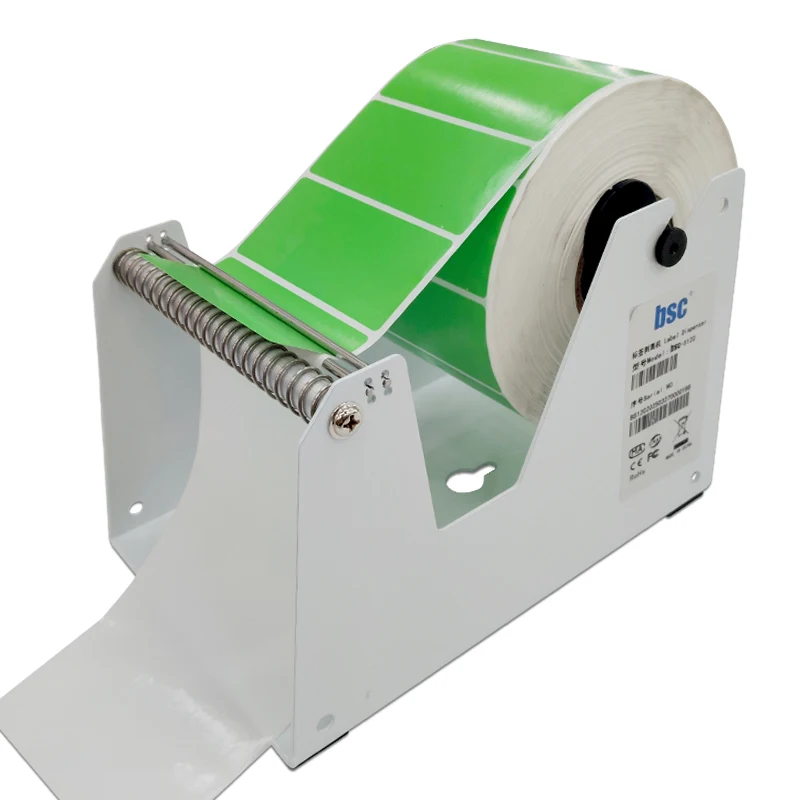 S120 يصل إلى عرض الملصق 120 مم موزع الملصقات اليدوي تقشير أنواع مختلفة من ملصقات المواد