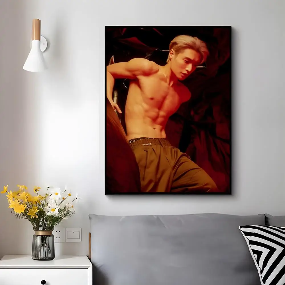 Pop Singer L-Lay Zhang Poster Trendy Aesthetic Wall Decor for Dorm & Bedroom