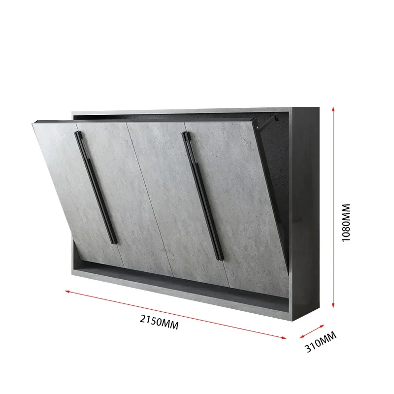 

Four keel automatic invisible bed