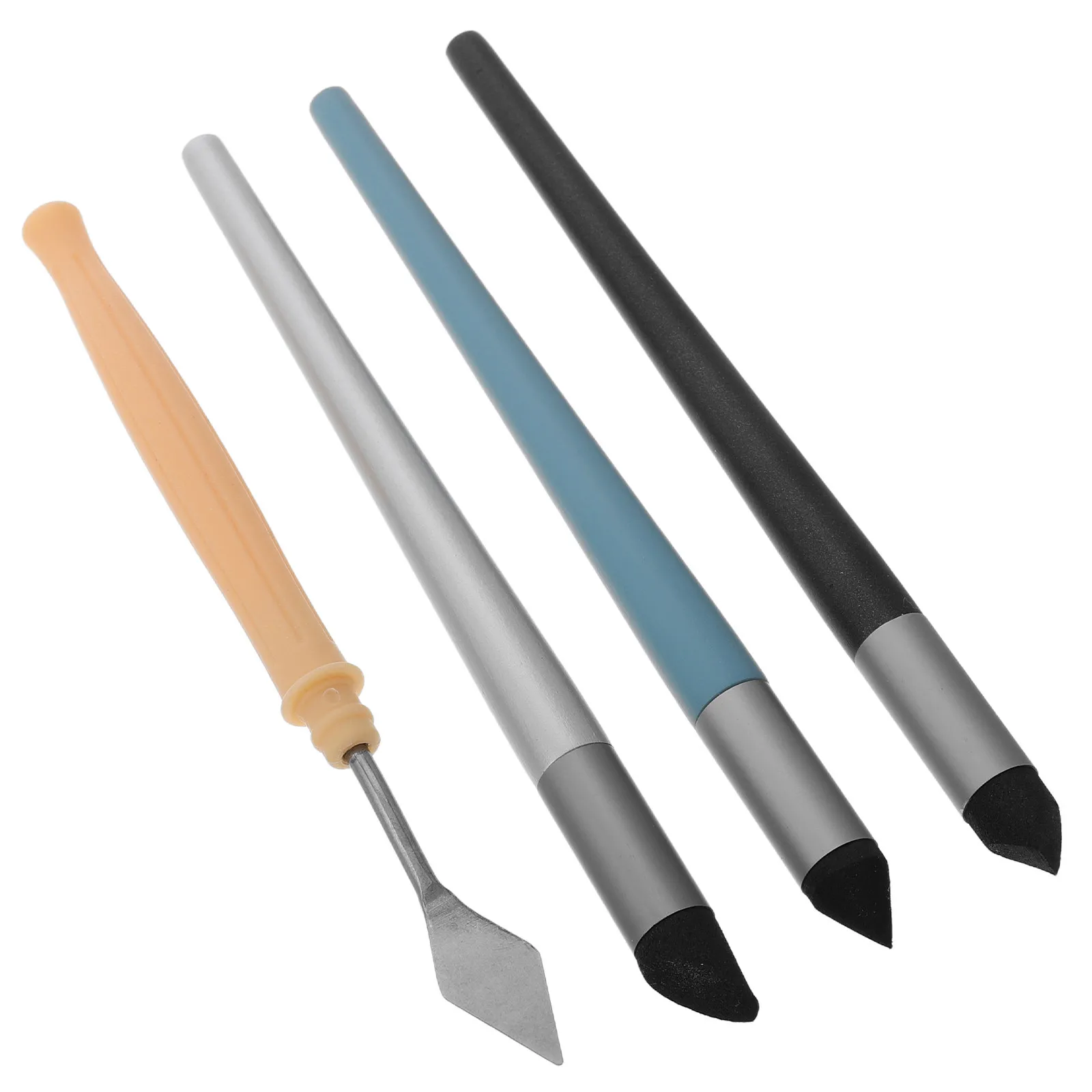 1 Set Ölpastell-Mischwerkzeug Künstlerschwamm-Stift Weicher Kugelapplikator Zeichenpinsel Skizzier-Zubehör Farbmischstifte – Detail 1