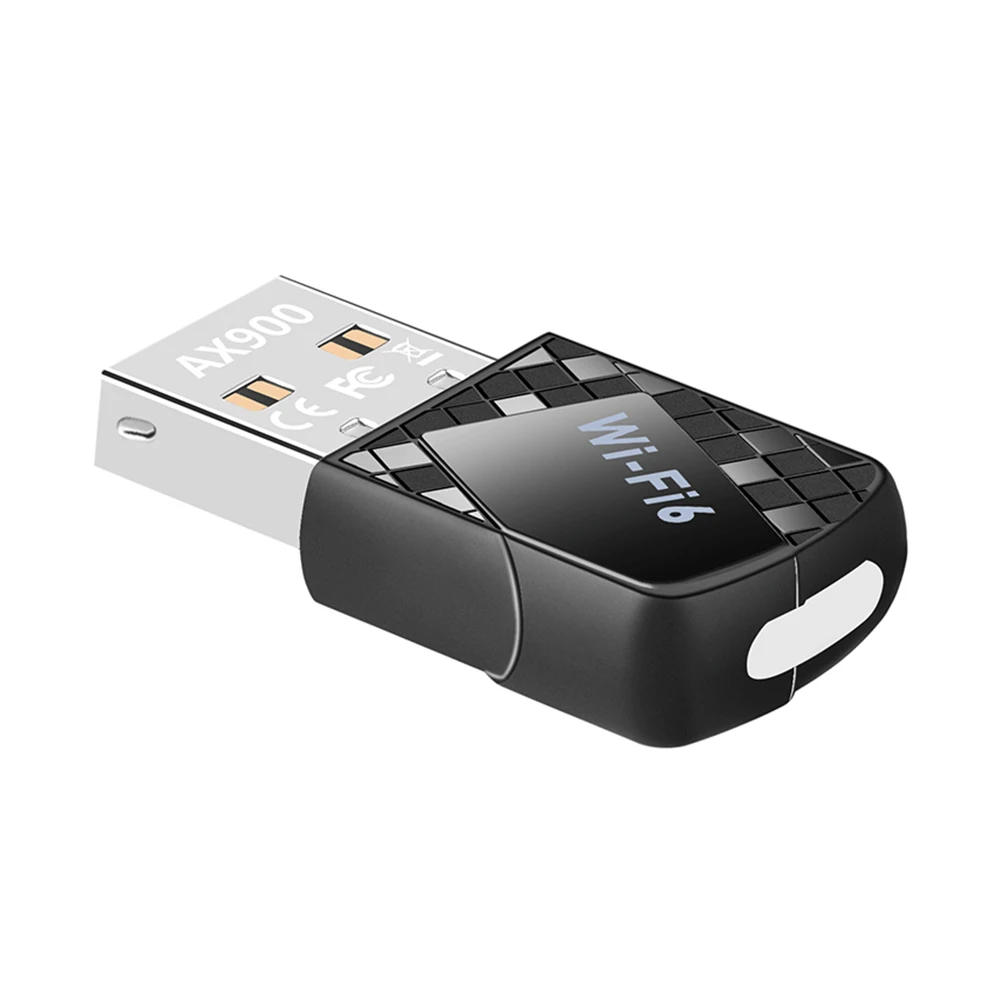 Mini adaptateur WiFi USB, 900Mbps, carte réseau sans fil, 2.4G et 5 mesurz, bande touristique, pilote de dongle, récepteur Ethernet USB gratuit